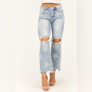 RISEN Cropped Jeans